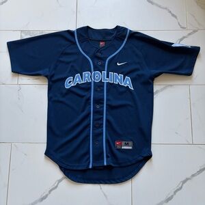 Vintage Y2K University of North Carolina Tarheels Team Nike Baseball Jersey UNC